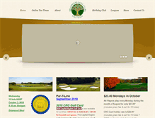 Tablet Screenshot of briarwoodgolfclubs.com